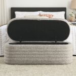 welike-gray-teddy-storage-ottoman-bench-open-storage
