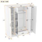 white-4-door-mirror-wardrobe-dimensions