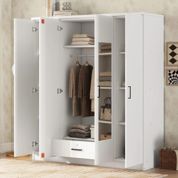 white-4-door-mirror-wardrobe-in-room