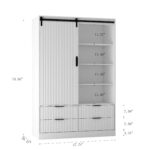 white-barn-door-armoire-dimensions