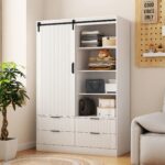 white-barn-door-armoire-in-room
