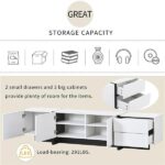 white-black-contemporary-tv-stand-storage-capacity
