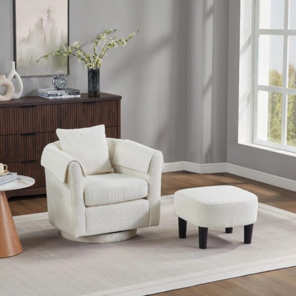 white-chenille-swivel-accent-chair-ottoman-room-side