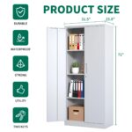 white-metal-locking-garage-cabinet-dimensions