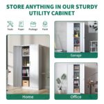 white-metal-locking-garage-cabinet-storage-capacity