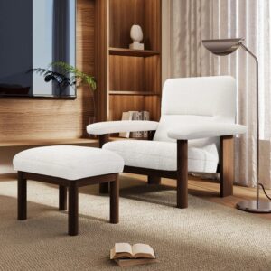 Lutz Lounge Chair with Ottoman