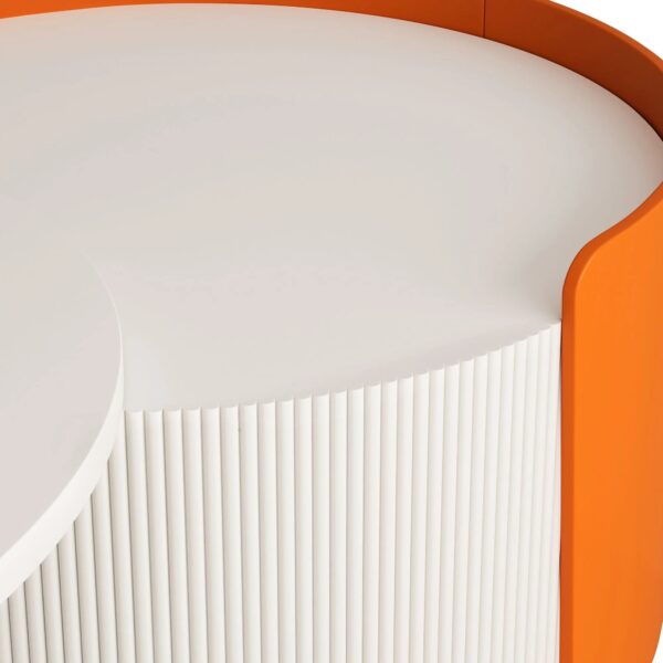 white-orange-nesting-coffee-table-detail