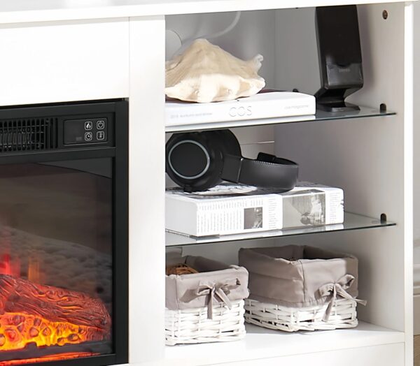 white-tv-stand-electric-fireplace-led-storage