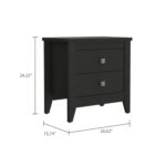 windsor-black-wengue-nightstand-angle