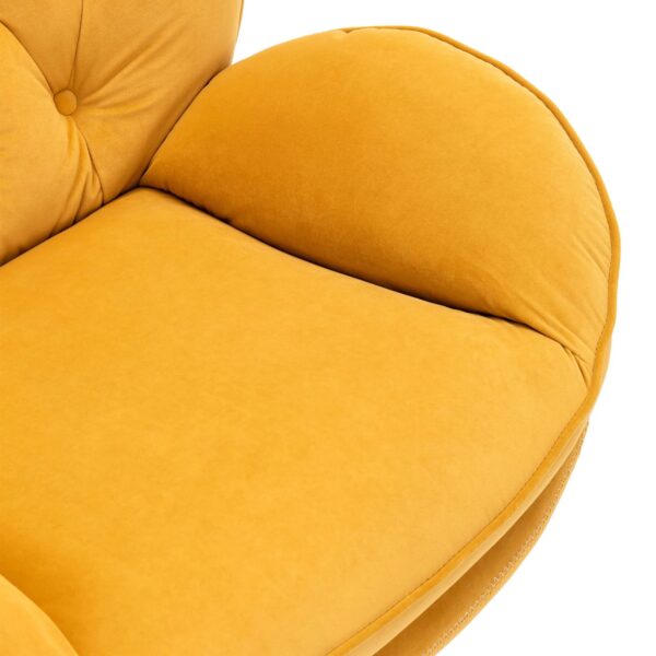 yellow-velvet-swivel-accent-chair-close-up