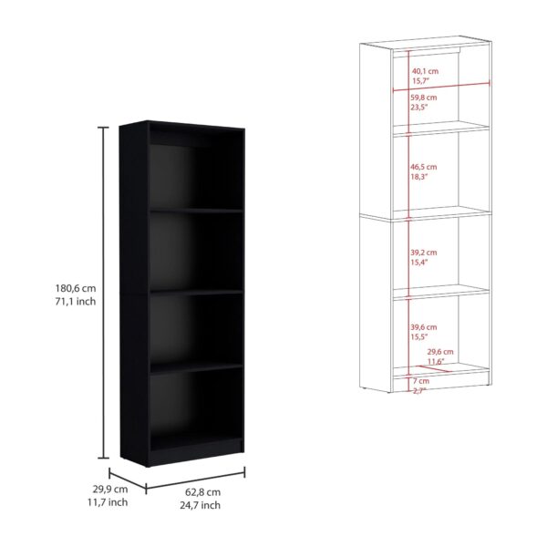 york-black-wide-bookcase-dimensions