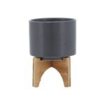 5-inch-matte-gray-ceramic-planter-wood-stand-isolated.jpg