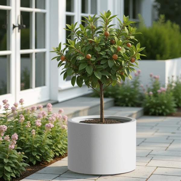 round-white-corten-steel-planter-fruit-tree.png