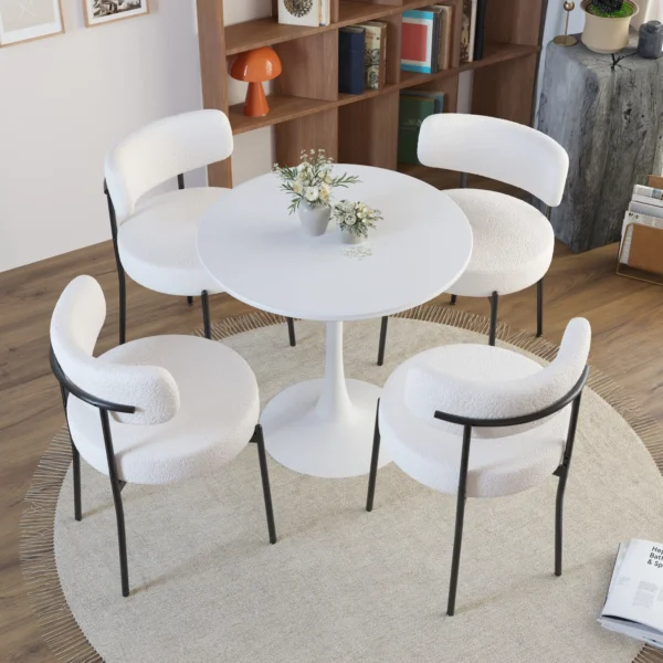 315-round-mdf-dining-table-set-for-4-white-dining-table-mdf-easy-clean-with-durable-black-metal-legs-4-pcs-comfortable-dining-chair-linen-upholstered-chair-for-restaurantguest-receptions (2)
