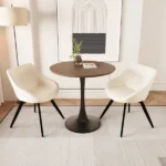 315-walnut-color-mdf-round-dining-table-tulip-dining-table-and-2-artificial-leather-decorative-chairs-with-black-metal-legs-2-4-person-kitchen-dining-table-and-chair-set (18)