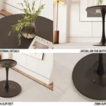 315-walnut-color-mdf-round-dining-table-tulip-dining-table-and-2-artificial-leather-decorative-chairs-with-black-metal-legs-2-4-person-kitchen-dining-table-and-chair-set (5)