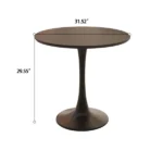 315-walnut-color-mdf-round-dining-table-tulip-dining-table-and-2-artificial-leather-decorative-chairs-with-black-metal-legs-2-4-person-kitchen-dining-table-and-chair-set (6)