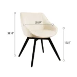 315-walnut-color-mdf-round-dining-table-tulip-dining-table-and-2-artificial-leather-decorative-chairs-with-black-metal-legs-2-4-person-kitchen-dining-table-and-chair-set (8)