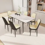 47-63-expandable-dining-table-set-for-2-6-people-equipped-with-pu-fabric-thick-cushioned-dining-chair-and-an-elegant-and-spacious-dining-table-kitchen-table-and-chair-set-with-black-metal-legs (1)