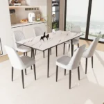 47-63-expandable-dining-table-set-for-2-6-people-equipped-with-pu-fabric-thick-cushioned-dining-chair-and-an-elegant-and-spacious-dining-table-kitchen-table-and-chair-set-with-black-metal-legs (17)