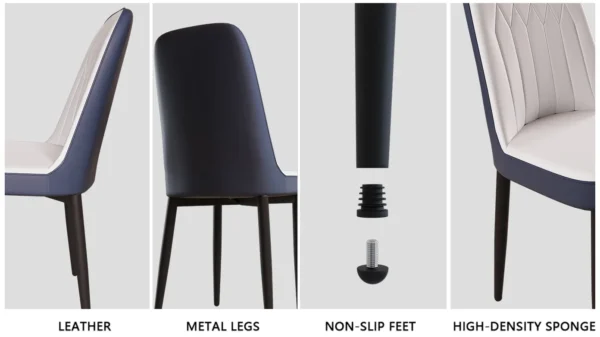 47-63-expandable-dining-table-set-for-2-6-people-equipped-with-pu-fabric-thick-cushioned-dining-chair-and-an-elegant-and-spacious-dining-table-kitchen-table-and-chair-set-with-black-metal-legs (2)