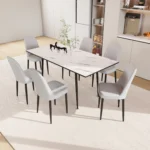 47-63-expandable-dining-table-set-for-2-6-people-equipped-with-pu-fabric-thick-cushioned-dining-chair-and-an-elegant-and-spacious-dining-table-kitchen-table-and-chair-set-with-black-metal-legs (23)