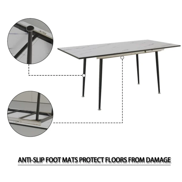 47-63-expandable-dining-table-set-for-2-6-people-equipped-with-pu-fabric-thick-cushioned-dining-chair-and-an-elegant-and-spacious-dining-table-kitchen-table-and-chair-set-with-black-metal-legs (8)