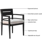 5-piece-outdoor-patio-aluminum-furniture-modern-dining-set-including-4-dining-chairs-sunbrella-fabric-cushioned-and-40-square-dining-table-with-umbrella-hole-ember-black (1)