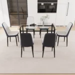 51-6-person-glass-dining-table-set-kitchen-set-with-black-metal-leg-dining-table-and-chairs-modern-rectangular-tempered-glass-tabletop-and-dining-room-thick-cushioned-pu-dining-chair (12)
