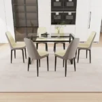 51-6-person-glass-dining-table-set-kitchen-set-with-black-metal-leg-dining-table-and-chairs-modern-rectangular-tempered-glass-tabletop-and-dining-room-thick-cushioned-pu-dining-chair (18)