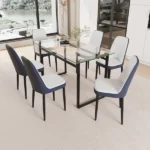 51-6-person-glass-dining-table-set-kitchen-set-with-black-metal-leg-dining-table-and-chairs-modern-rectangular-tempered-glass-tabletop-and-dining-room-thick-cushioned-pu-dining-chair (2)