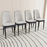 63-medieval-modern-cream-style-mdf-dining-table-and-pu-dining-chair-set-4-assemble-desktop-and-black-metal-leg-dining-chair-set-suitable-for-homekitchen (3)