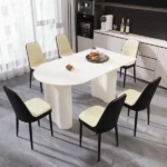 63-medieval-modern-cream-style-mdf-dining-table-and-pu-dining-chair-set-4-assemble-desktop-and-black-metal-leg-dining-chair-set-suitable-for-homekitchen (7)