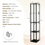 64-inch-floor-lamp-with-3-level-dimmable-led-bulbs-and-rotatable-led-poles (2)