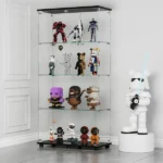 glass-display-cabinet-with-4-shelf-double-doors-and-lock-curio-cabinet-5mm-tempered-glass-floor-standing-bookshelf-for-living-room-bedroom-office-64-x-317-x-143-in-black (7)