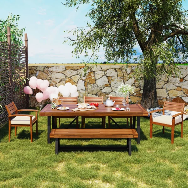 go-outdoor-wood-dining-set-for-7-8-person-outdoor-dining-furniture-with-removable-cushions-ergonomic-chairs-and-bench-thicker-table-nature (1)