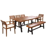 go-outdoor-wood-dining-set-for-7-8-person-outdoor-dining-furniture-with-removable-cushions-ergonomic-chairs-and-bench-thicker-table-nature (5)