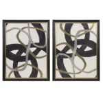 gold-foil-abstract-2-piece-framed-canvas-wall-art-set