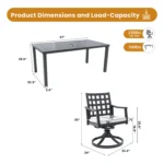modern-classic-7-piece-outdoor-patio-dining-set-a-rectangular-table-six-swivel-rock-dining-chairs-cast-aluminum-rust-free-textured-ember-black-sunbrella-cushion-weather-resistant-for-garden (4)