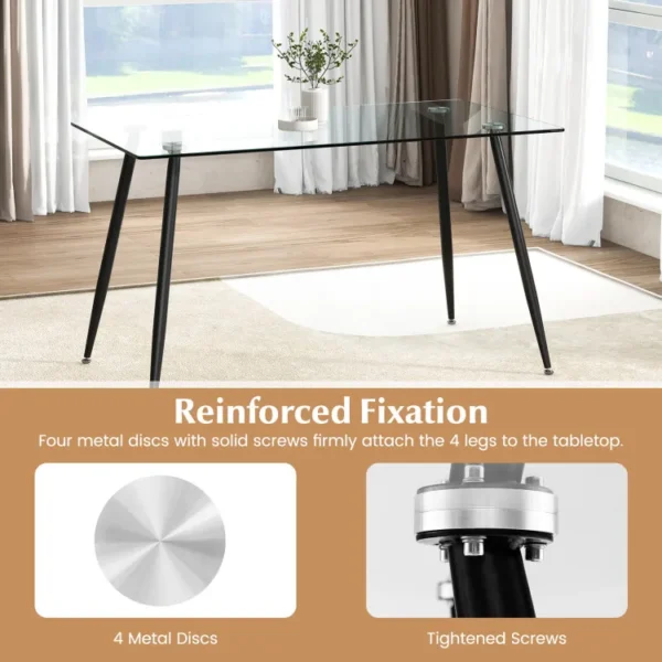 modern-glass-rectangular-dining-table-with-metal-legs (6)