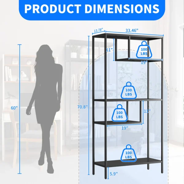 modern-storage-shelf-with-4-compartments-metal-legs-freestanding-organizerbook-shelves-display-shelves-for-living-room-bedroom-home-office (5)