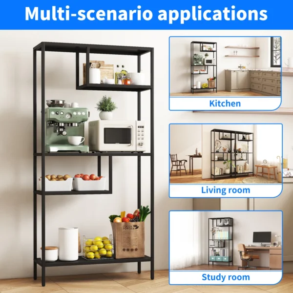 modern-storage-shelf-with-4-compartments-metal-legs-freestanding-organizerbook-shelves-display-shelves-for-living-room-bedroom-home-office (6)
