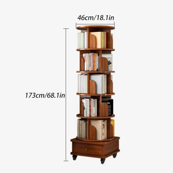 rotating-bookshelf-360-display-corner-bookshelf-for-small-space-6-tier-bookcase-storage-rack-with-wheels-wood-narrow-organizer-for-bedroom-living-room-study-room-walnut-brownxmas-christmas-gift (4)