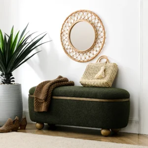 Elise Storage Ottoman Bench