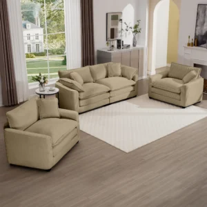 Genevieve Sofa Set (3-Piece)